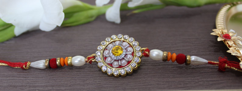 Semi-Precious Rakhi – An Evergreen gift for your dear ones